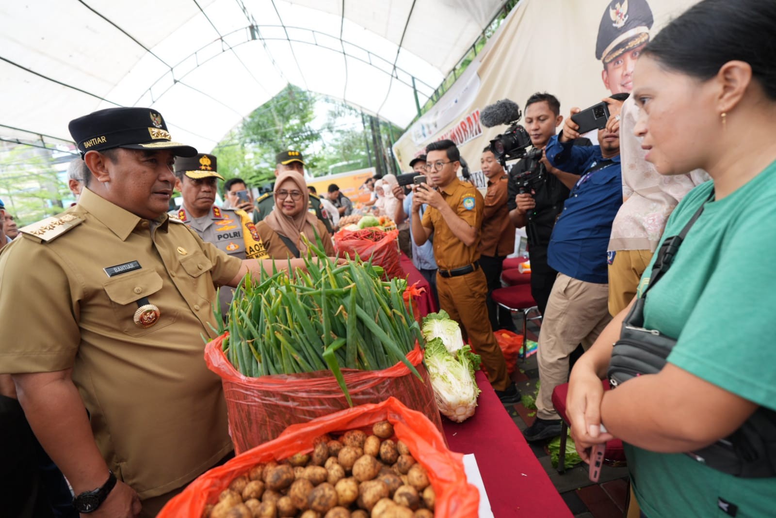 HARGA CABAI DI PASAR SUNGGUMINASA SUDAH TURUN
