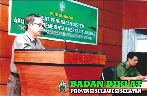 Diklat Penerapan Sistem Akuntansi Pemerintahan Berbasis Akrual