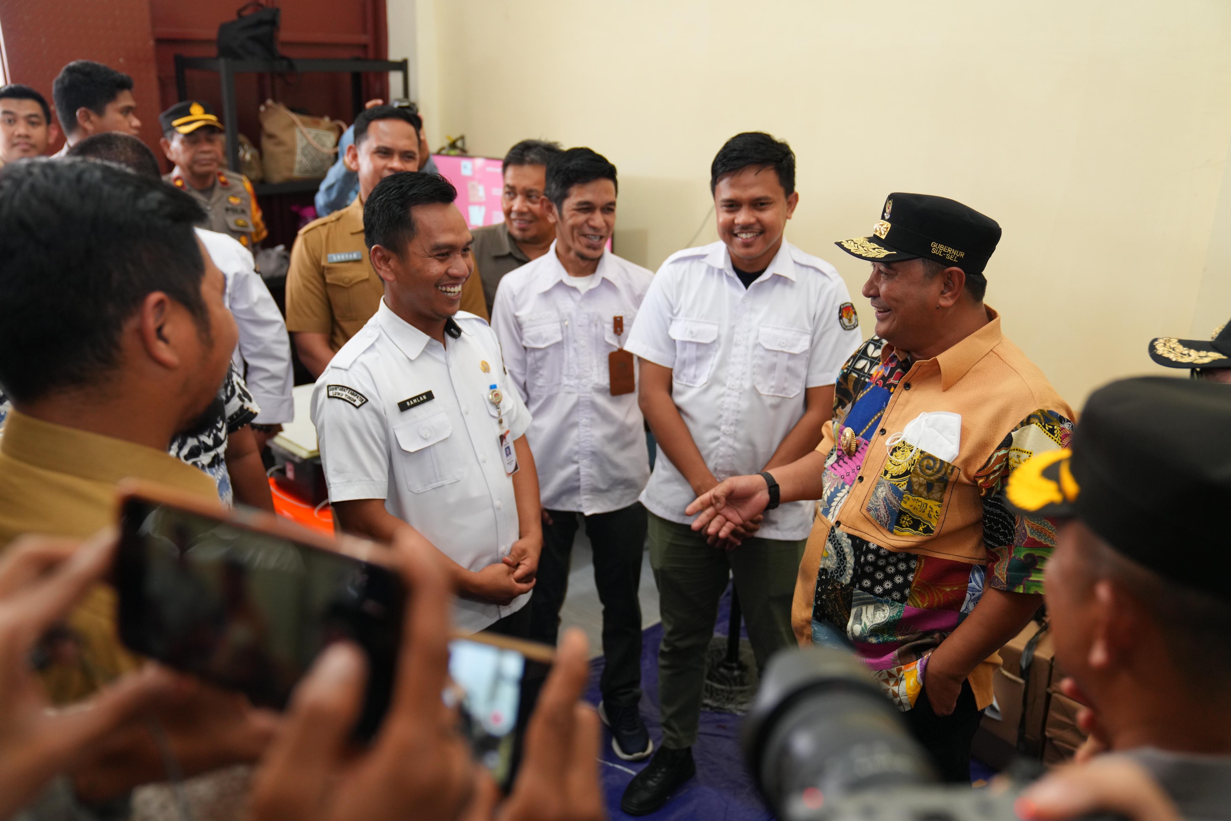 LOGISTIK PEMILU DI LUWU TIMUR AMAN, SATU TPS DI BLANK SPOT AREA