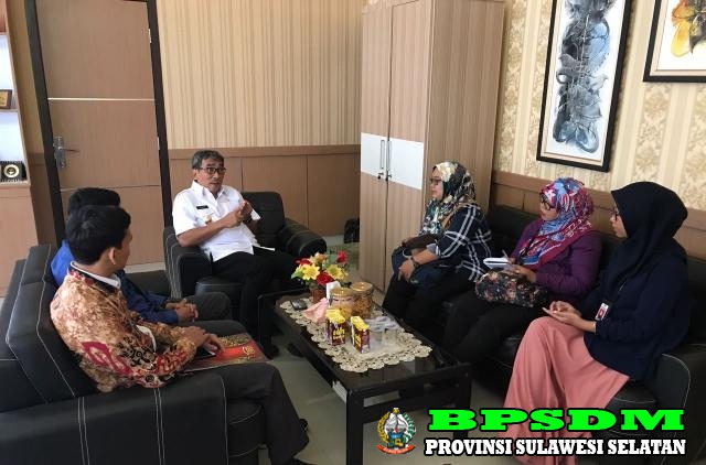 KUNJUNGAN LAN RI KE BPSDM PROV. SULSEL