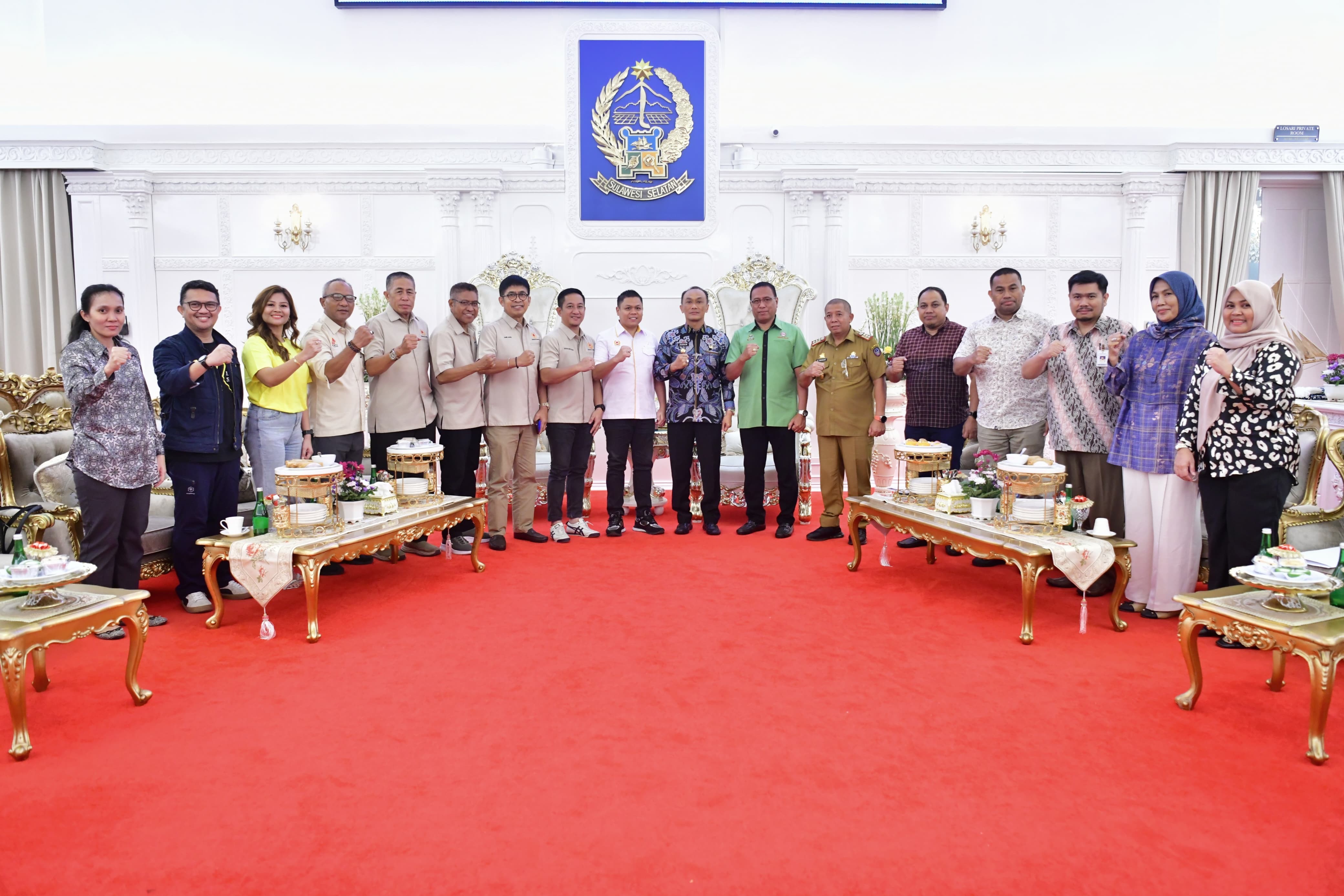 SULSEL TARGET MASUK 5 BESAR PON TAHUN 2024, KETUA KONI APRESIASI PERHATIAN PROF ZUDAN