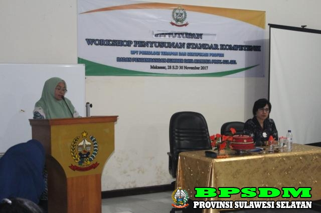 PENUTUPAN WORKSHOP PENYUSUNAN STANDAR KOMPETENSI