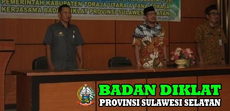 PEMBUKAAN DIKLAT PIM III ANGK. CXXXIX(139) KAB. TORUT, KAB. TATOR & KAB. SIDRAP