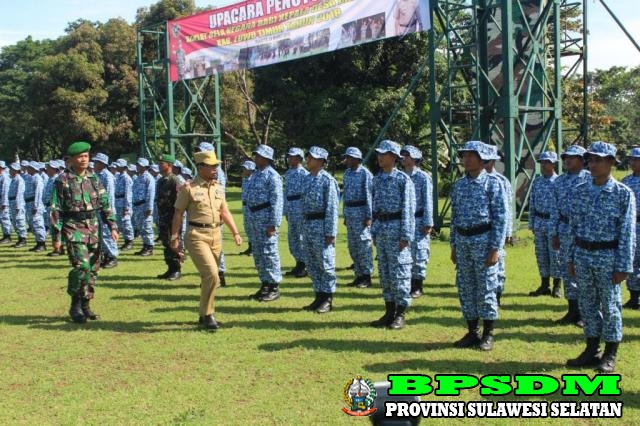SEKDA LUTIM MENUTUP ACARA BELA NEGARA LUWU TIMUR TAHUN 2018