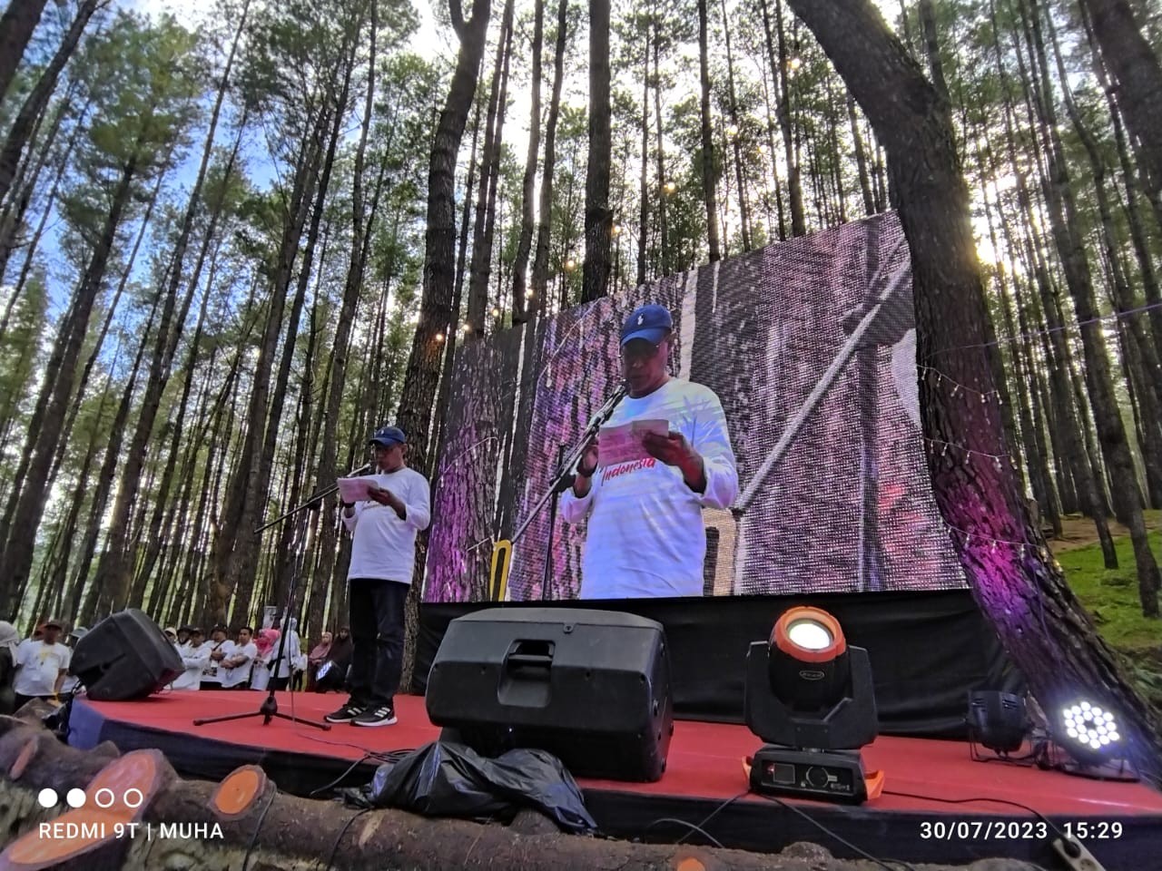 PEMPROV. SULSEL LAKSANAKAN PENGUATAN KAPASITAS DI HUTAN PINUS BULU TANAH, BONE
