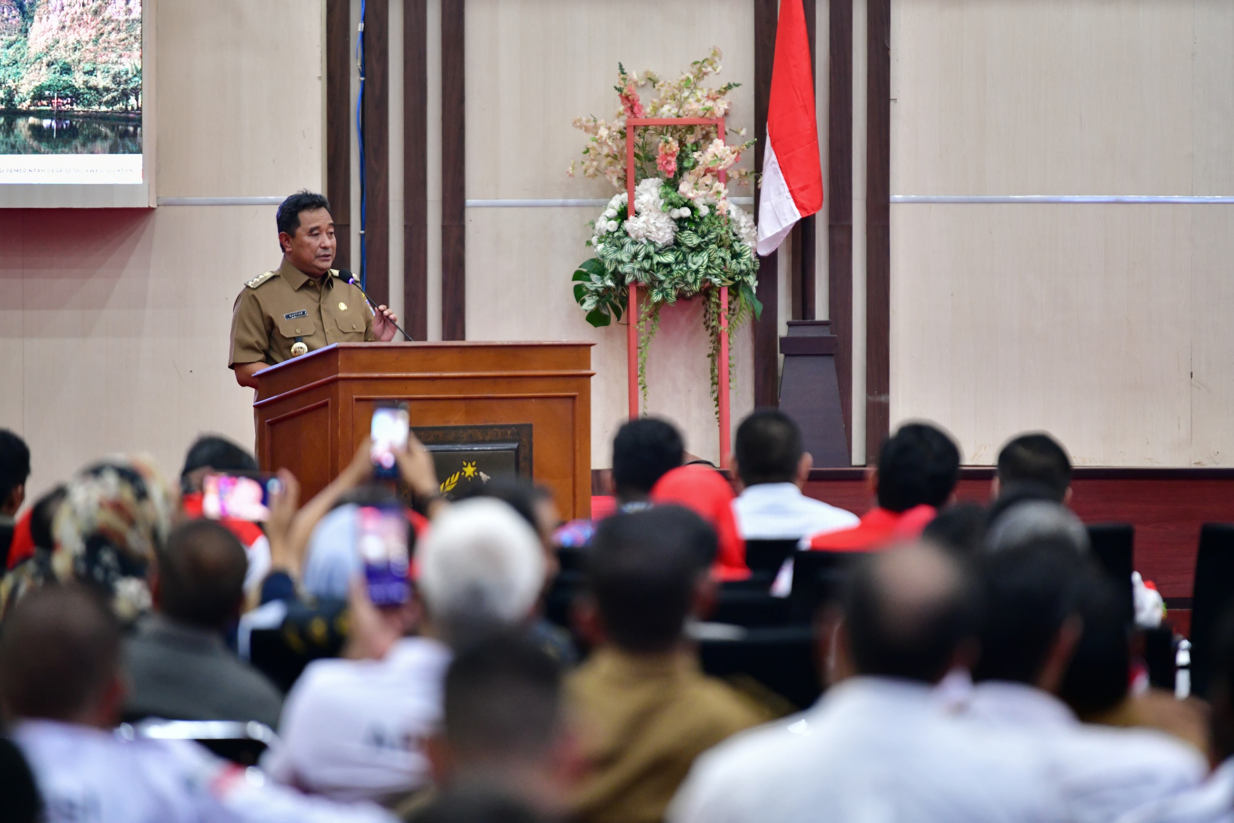 PEMILU BERJALAN DAMAI, Pj. GUBERNUR DAN KAPOLDA SULSEL SILATURAHMI BERSAMA APDESI