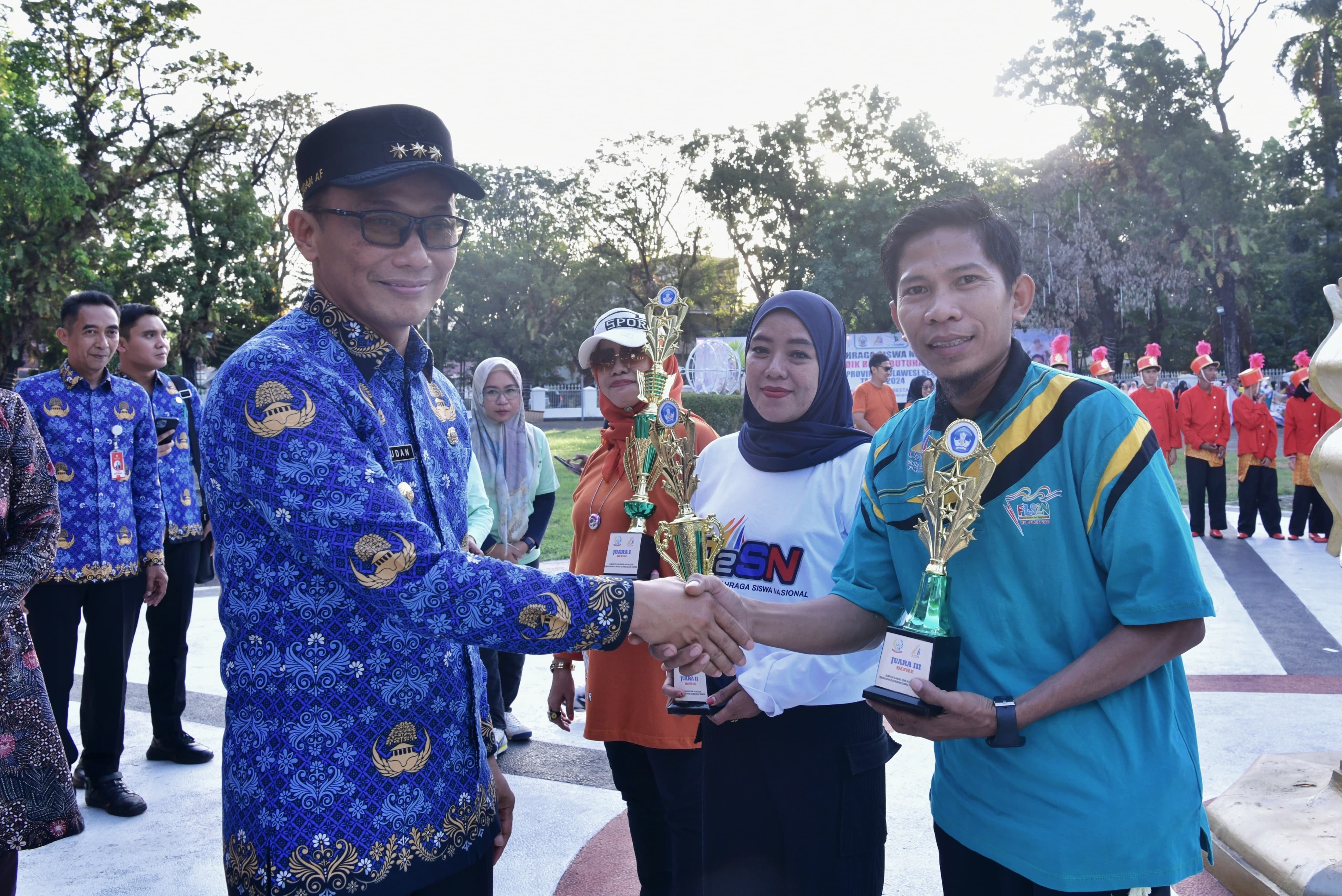 DIbuka Pj. Gubernur Prof Zudan, O2SN Tingkat Sulsel diikuti 1.076 Siswa Berkebutuhan Khusus