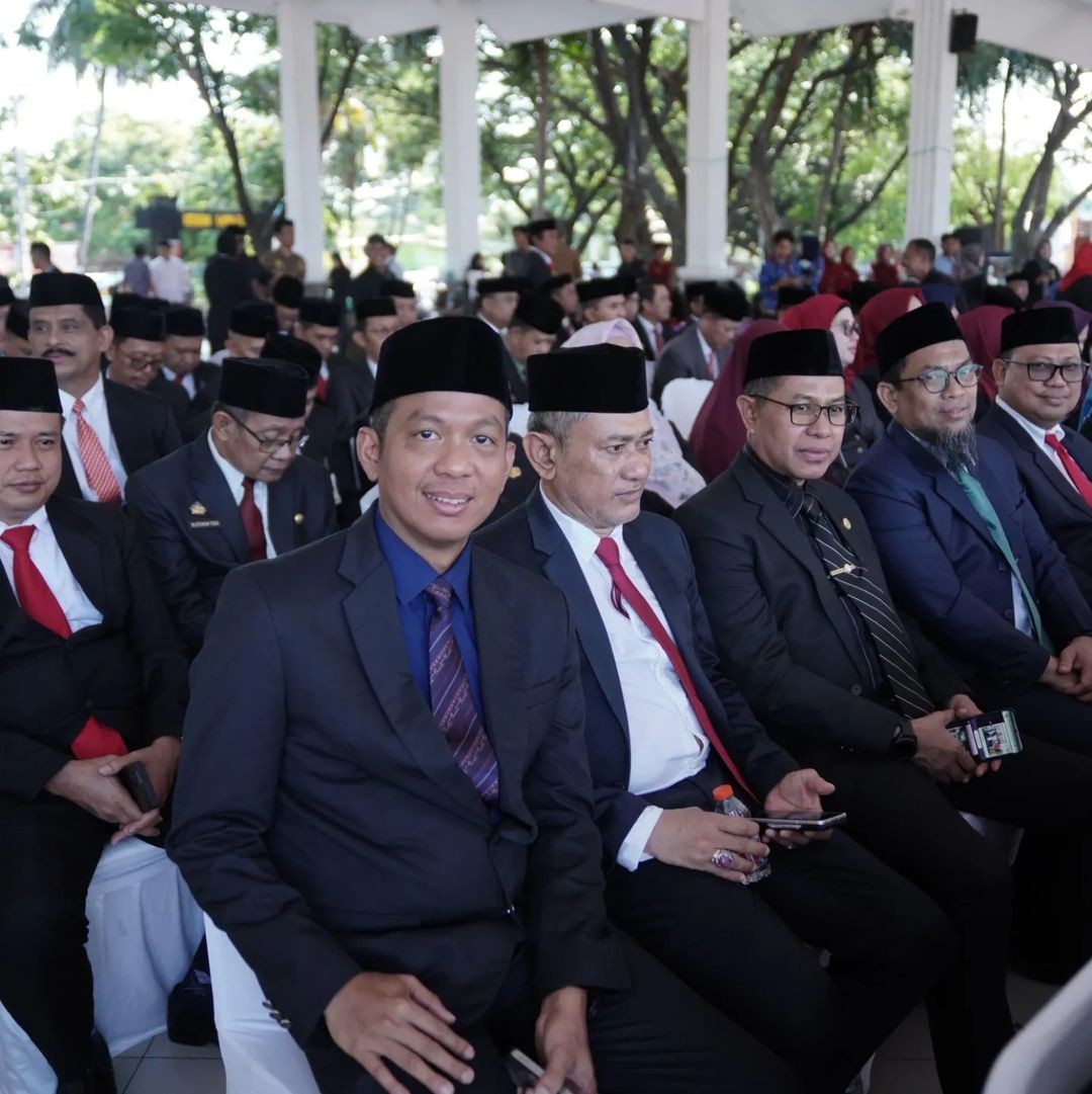 UPACARA PERINGATAN HARI SUMPAH PEMUDA KE-96 YANG DIGELAR DI LAPANGAN PANTAI SERUNI, KABUPATEN BANTA
