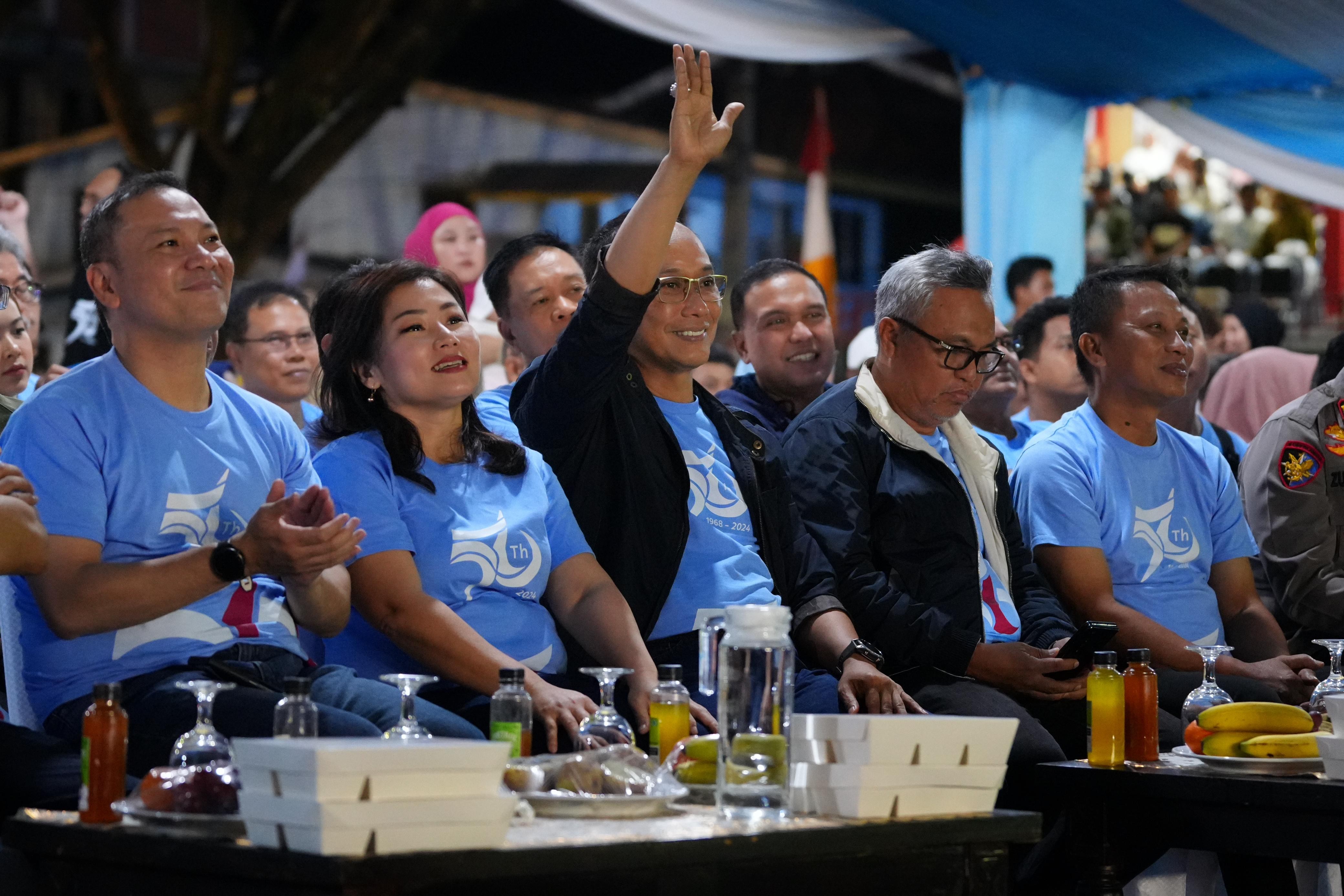 HADIRI HUT KE-56 PT VALE INDONESIA, PROF ZUDAN: MASYARAKAT LUWU TIMUR KOMPAK SALING JAGA