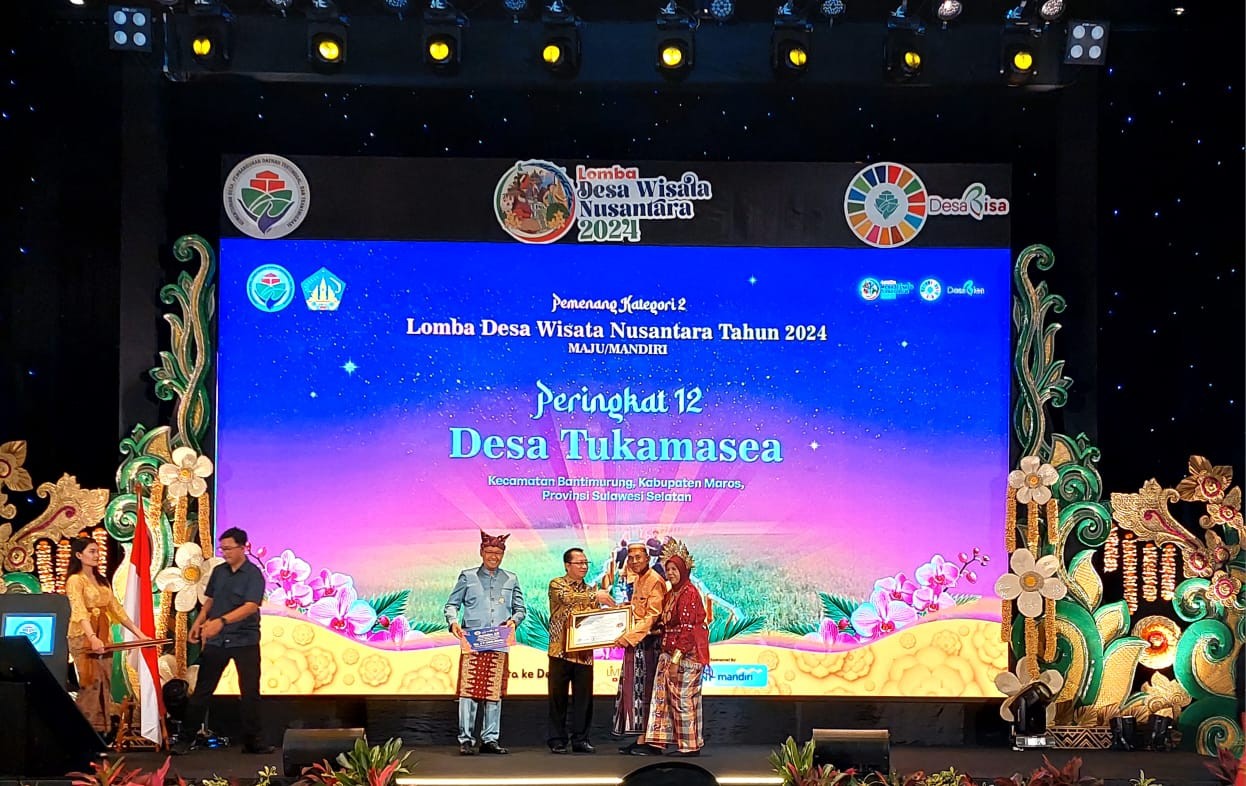 Soppeng, Maros, Pangkep Juara Lomba Desa Wisata Nusantara 2024