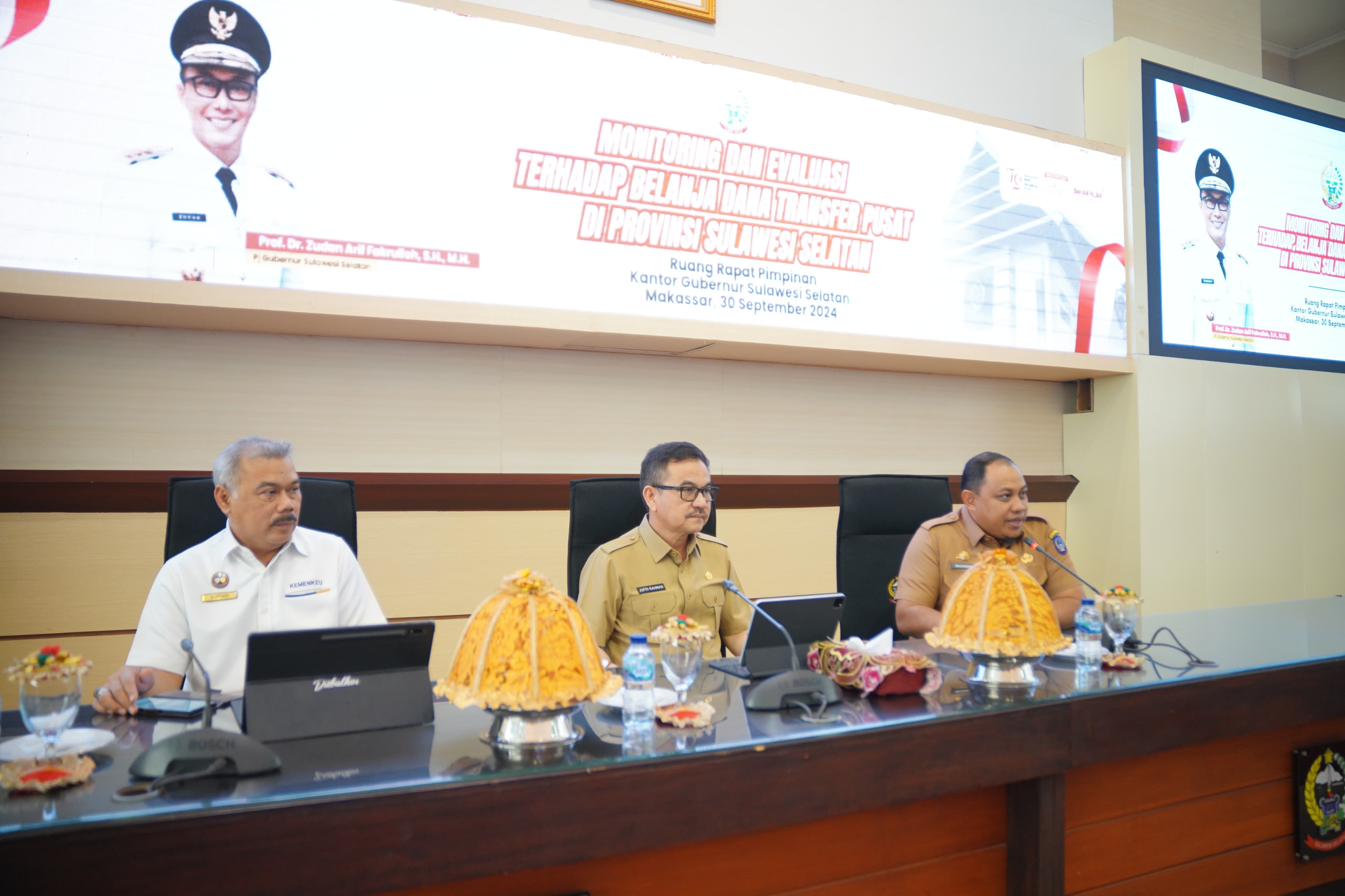 Sekda Jufri Rahman Minta 16 OPD Percepat Realisasi Belanja Dana Transfer Pusat