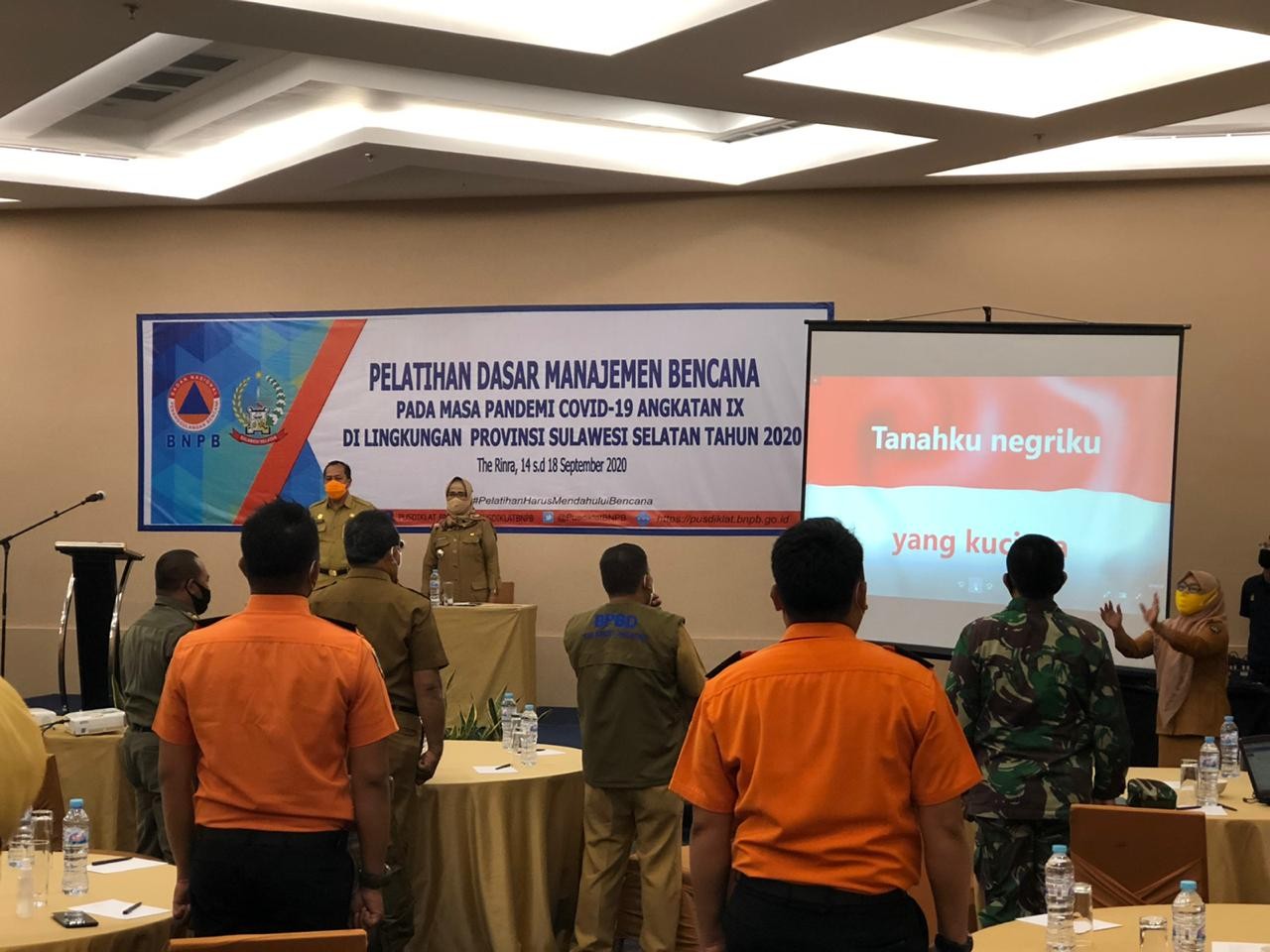 BPSDM SULSEL LAKSANAKAN DIKLAT MANAJEMEN BENCANA