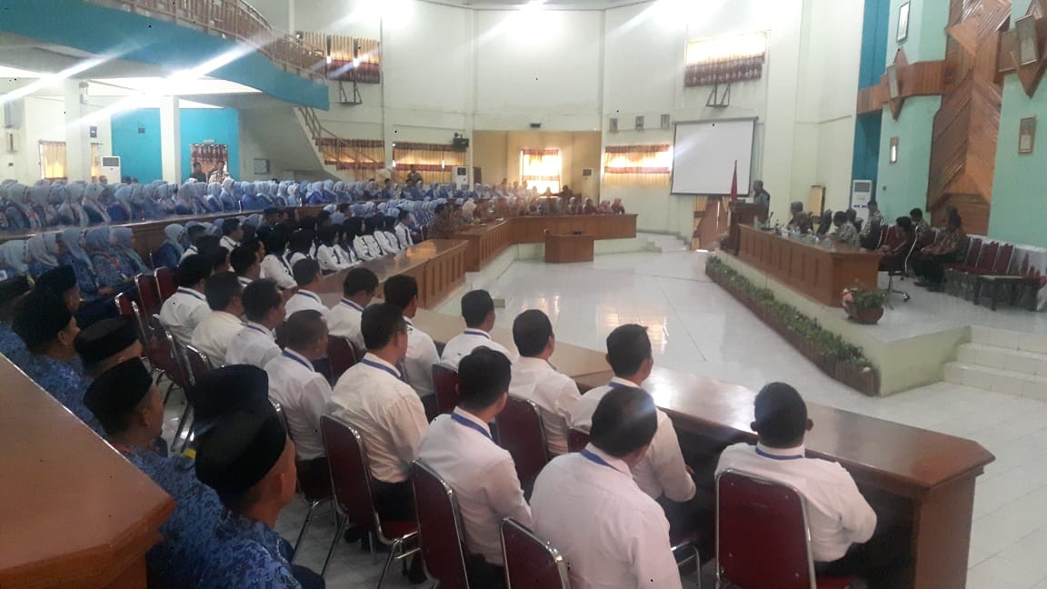 BUPATI PINRANG BUKA LATSAR DAN DIKLAT PIM IV
