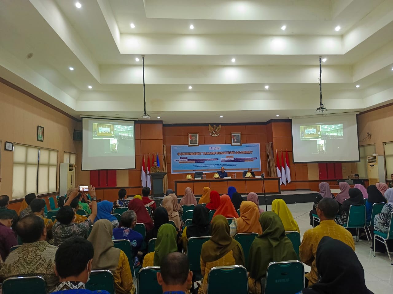 Pembukaan Pelatihan GTA Membangun Kemahiran Digital Guru-guru di Sulawesi Selatan