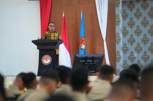 Pj. Gubernur Sulawesi Selatan Beri Kuliah Umum di IPDN