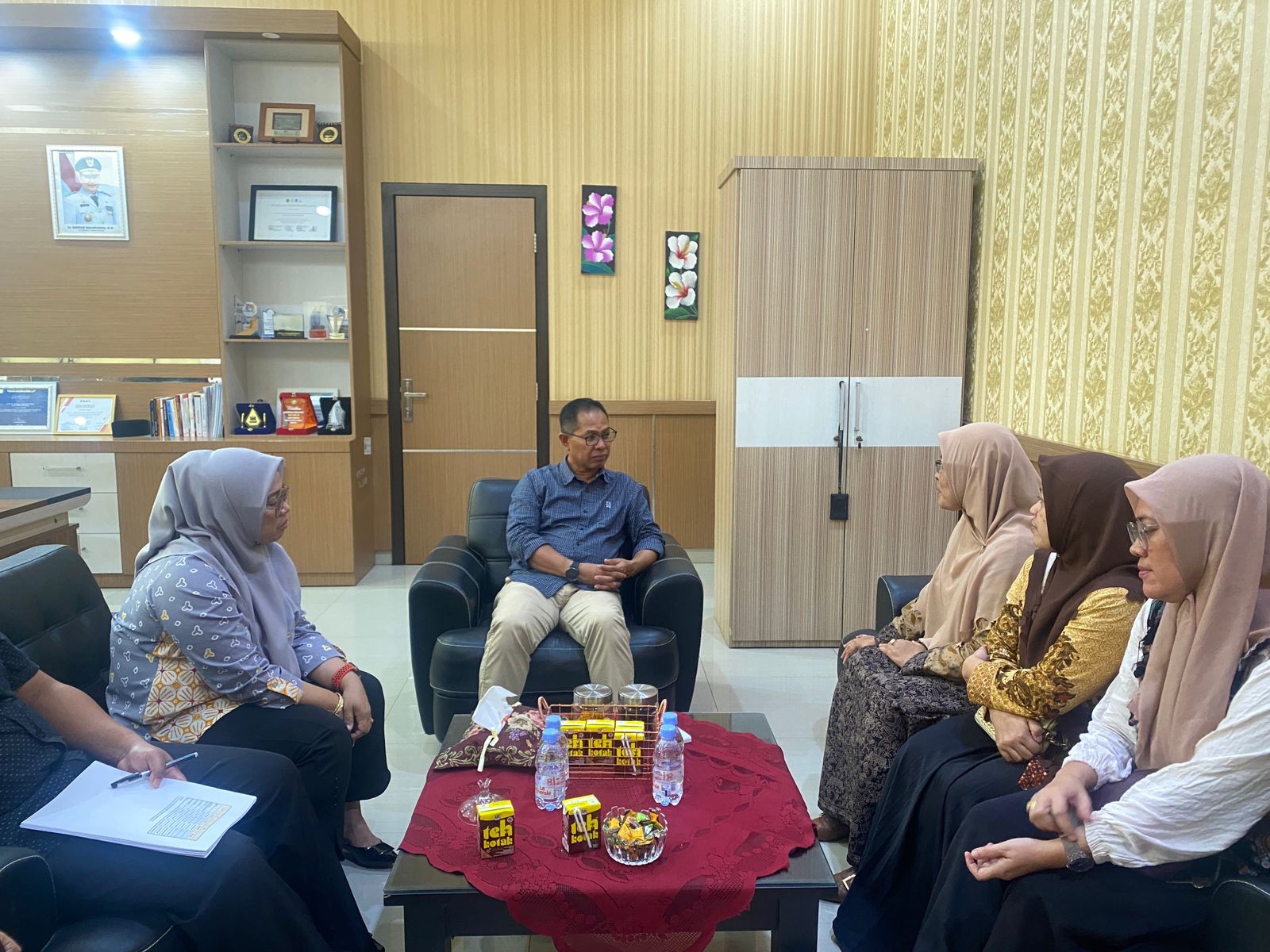 BKPSDM KAB. SOPPENG LAKUKAN KUNJUNGAN KE BPSDM PROV. SULSEL