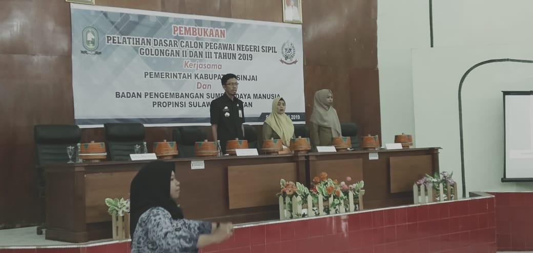 LATSAR CPNS SINJAI BEKERJA SAMA BPSDM SULSEL