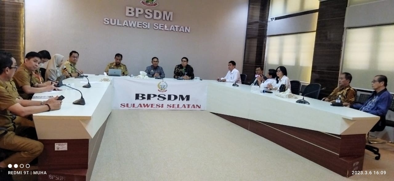 AUDIENSI KEPALA BPSDM PROV. SULSEL DENGAN UKI PAULUS MAKASSAR