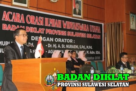 SAMBUTAN KEPALA BADAN PROV. SULSEL (H. IRMAN YASIN LIMPO, SH)