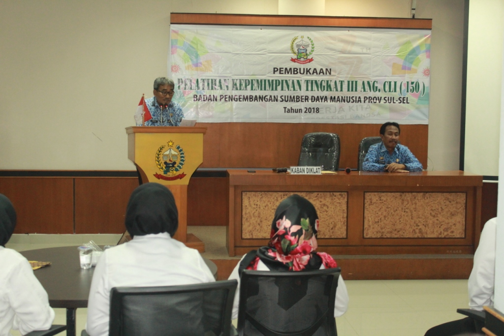 Sambutan Kepala BPSDM Prov. Sulsel